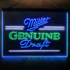 Miller Genuine Draft 3-Color LED Sign Man Cave Home Bar Pub Decor