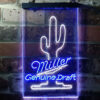 Miller Genuine Draft Cactus LED Sign Man Cave Home Bar Pub Decor