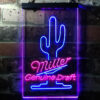 Miller Genuine Draft Cactus LED Sign Man Cave Home Bar Pub Decor