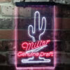 Miller Genuine Draft Cactus LED Sign Man Cave Home Bar Pub Decor