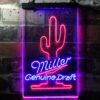 Miller Genuine Draft Cactus LED Sign Man Cave Home Bar Pub Decor