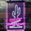 Miller Genuine Draft Cactus LED Sign Man Cave Home Bar Pub Decor