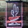 Miller Genuine Draft Cactus LED Sign Man Cave Home Bar Pub Decor