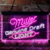 Miller Genuine Draft Light LED Sign Home Bar Decor