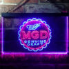 Miller Genuine Draft MGD LED Sign Home Bar Decor