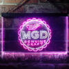 Miller Genuine Draft MGD LED Sign Home Bar Decor