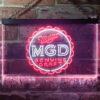 Miller Genuine Draft MGD LED Sign Home Bar Decor