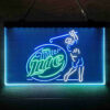 Miller Golf 3-Color LED Sign Man Cave Home Bar Pub Decor