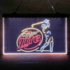 Miller Golf 3-Color LED Sign Man Cave Home Bar Pub Decor