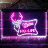 Miller High Life Deer Hunt Home Bar Neon Light LED Sign Decor