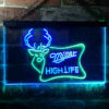 Miller High Life Deer Hunt Home Bar Neon Light LED Sign Decor