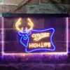 Miller High Life Deer Hunt Home Bar Neon Light LED Sign Decor