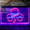 Miller High Life Shamrock LED Sign Home Bar Decor