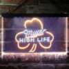 Miller High Life Shamrock LED Sign Home Bar Decor