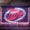 Miller Lite Classic Home Bar Neon Light LED Sign Man Cave Decor