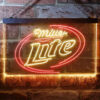 Miller Lite Classic Home Bar Neon Light LED Sign Man Cave Decor