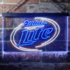 Miller Lite Classic Home Bar Neon Light LED Sign Man Cave Decor