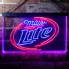 Miller Lite Classic Home Bar Neon Light LED Sign Man Cave Decor