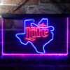 Miller Lite Cowboys Hat Texas LED Sign Home Bar Decor