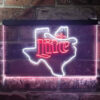 Miller Lite Cowboys Hat Texas LED Sign Home Bar Decor