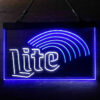 Miller Lite Rainbow LED Sign Man Cave Home Bar Pub Decor