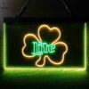 Miller Lite Shamrock LED Sign Man Cave Home Bar Pub Decor