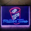 Miller Lite Time Can 3-Color LED Sign Man Cave Home Bar Pub Decor