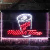 Miller Lite Time Can LED Sign Home Bar Decor