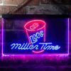 Miller Lite Time Can LED Sign Home Bar Decor