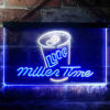 Miller Lite Time Can LED Sign Home Bar Decor