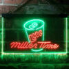 Miller Lite Time Can LED Sign Home Bar Decor