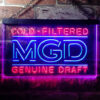 Miller MGD Genuine Draft LED Sign Man Cave Home Bar Pub Decor