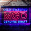 Miller MGD Genuine Draft LED Sign Man Cave Home Bar Pub Decor