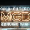 Miller MGD Genuine Draft LED Sign Man Cave Home Bar Pub Decor