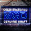 Miller MGD Genuine Draft LED Sign Man Cave Home Bar Pub Decor