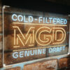 Miller MGD Genuine Draft LED Sign Man Cave Home Bar Pub Decor