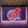 Miller Palm Tree 3-Color LED Sign Man Cave Home Bar Pub Decor