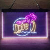 Miller Palm Tree 3-Color LED Sign Man Cave Home Bar Pub Decor