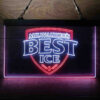 Milwakuee Best Ice LED Sign Man Cave Home Bar Pub Decor