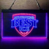 Milwakuee Best Ice LED Sign Man Cave Home Bar Pub Decor