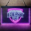 Milwakuee Best Ice LED Sign Man Cave Home Bar Pub Decor