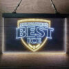 Milwakuee Best Ice LED Sign Man Cave Home Bar Pub Decor