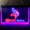 Minnesota Vikings Corona Extra LED Sign Man Cave Home Bar Decor