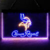 Minnesota Vikings Crown Royal LED Sign Home Bar Decor