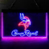 Minnesota Vikings Crown Royal LED Sign Home Bar Decor