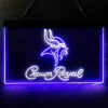 Minnesota Vikings Crown Royal LED Sign Home Bar Decor