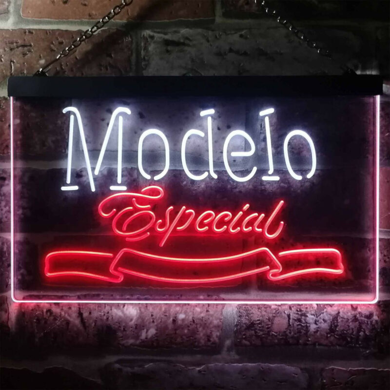 Modelo Especial 1925 LED Sign Man Cave Home Bar Pub Decor