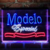 Modelo Especial 3-Color LED Sign Man Cave Home Bar Pub Decor