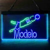 Modelo Football Sport LED Sign Man Cave Home Bar Pub Decor