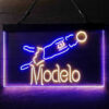 Modelo Football Sport LED Sign Man Cave Home Bar Pub Decor